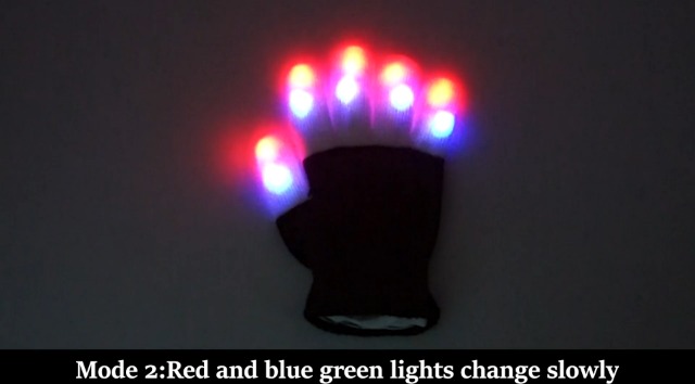 Amazon.com: Luwint LED Light Up Gloves for Kids, Flashing Sensory